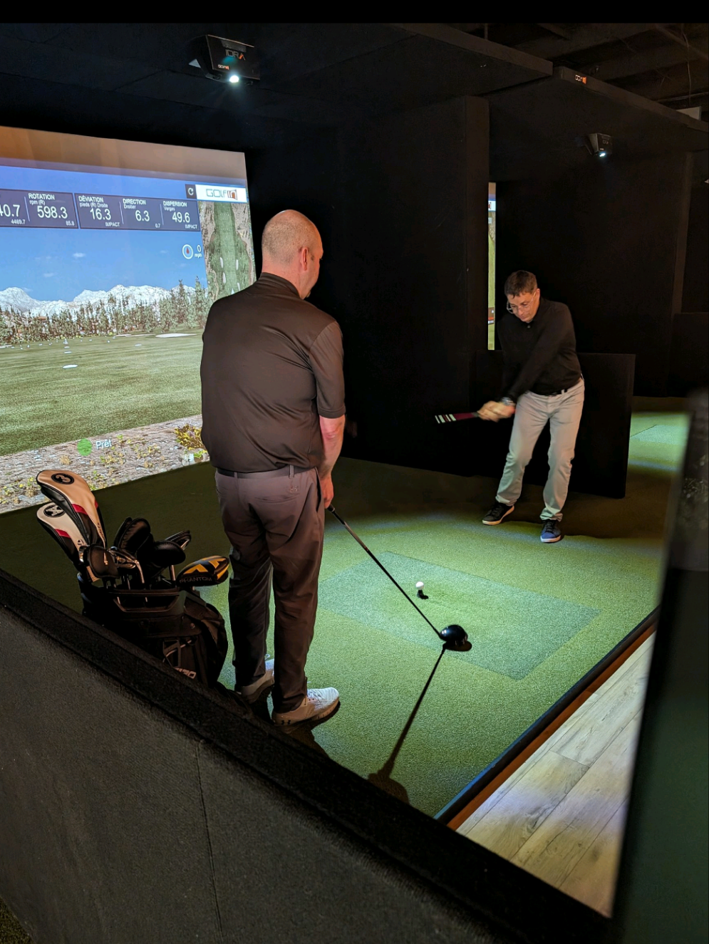 Cours de Golf Simulation Sports